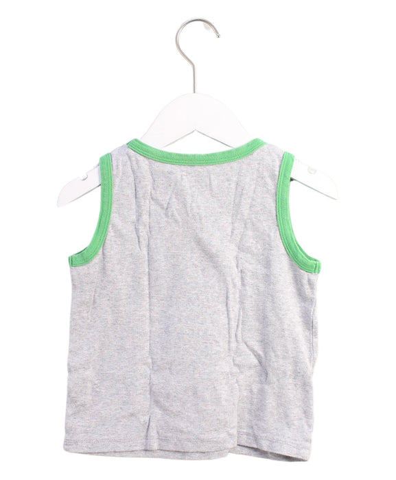 A Grey Sleeveless Tops from Stella McCartney in size 6T for boy. (Back View)