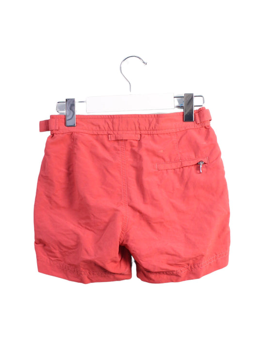 A Red Shorts from Orlebar Brown in size 6T for girl. (Back View)