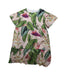 A Pink Short Sleeve Dresses from Nanos in size 14Y for girl. (Front View)