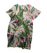 A Pink Short Sleeve Dresses from Nanos in size 14Y for girl. (Back View)
