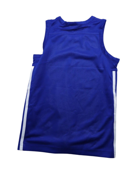 A Blue Active Tops from Adidas in size 10Y for boy. (Back View)