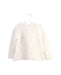 A White Knit Sweaters from Oeuf in size 12-18M for girl. (Front View)