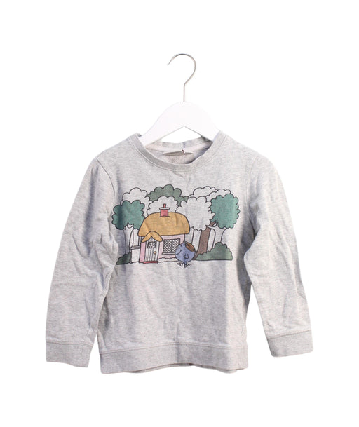 A Grey Sweatshirts from Stella McCartney in size 6T for boy. (Front View)