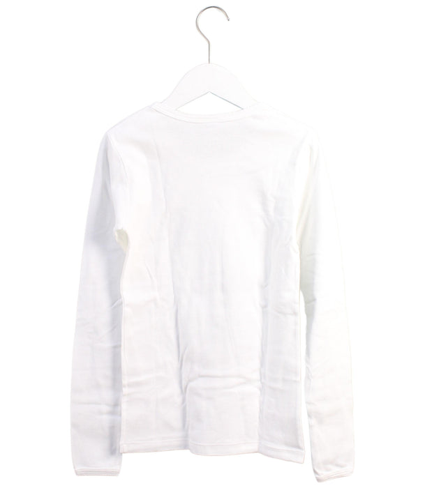 A White Long Sleeve T Shirts from Petit Bateau in size 14Y for girl. (Back View)