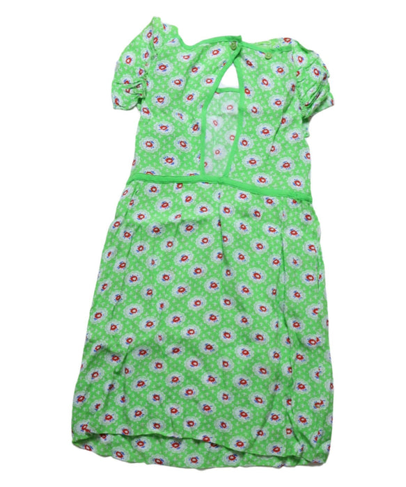 A Green Short Sleeve Dresses from Stella McCartney in size 5T for girl. (Back View)