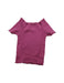 A Pink Short Sleeve Tops from Seed in size 6T for girl. (Back View)