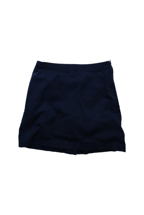 A Navy Short Skirts from Lands' End in size 10Y for girl. (Front View)