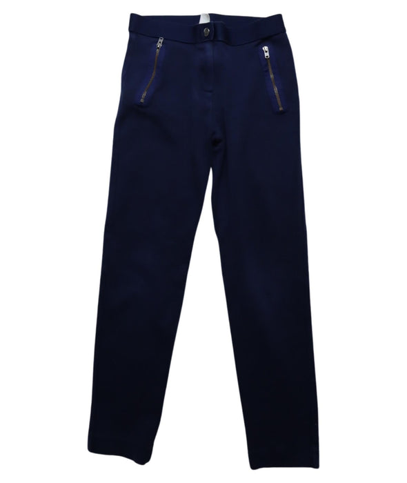 A Navy Jeggings from Crewcuts in size 8Y for girl. (Front View)