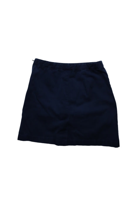 A Navy Short Skirts from Lands' End in size 10Y for girl. (Back View)