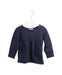 A Blue Long Sleeve Tops from Bonpoint in size 4T for girl. (Front View)