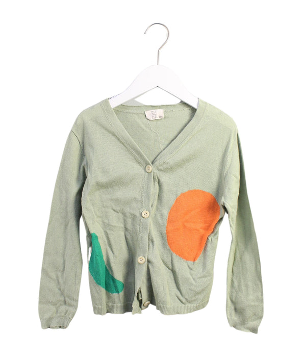 A Multicolour Cardigans from Naomi Wear in size 5T for girl. (Front View)