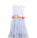 A Multicolour Sleeveless Dresses from Boden in size 7Y for girl. (Front View)