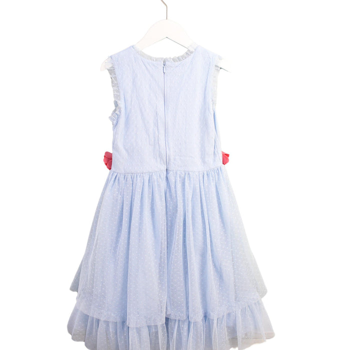 A Multicolour Sleeveless Dresses from Boden in size 7Y for girl. (Back View)