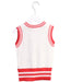 A Red Sleeveless Tops from Bora Aksu in size 5T for girl. (Back View)