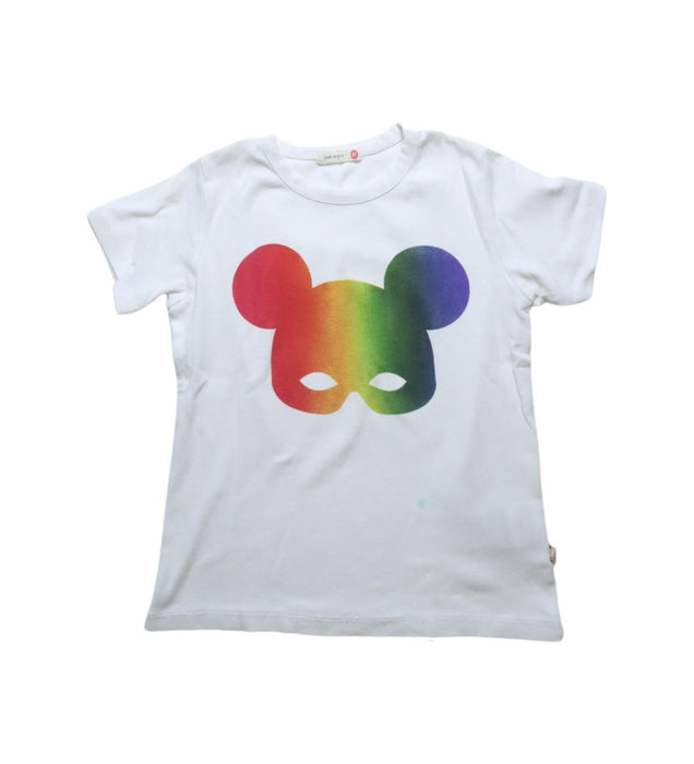 A White Short Sleeve T Shirts from Bebe de Pino in size 4T for neutral. (Front View)