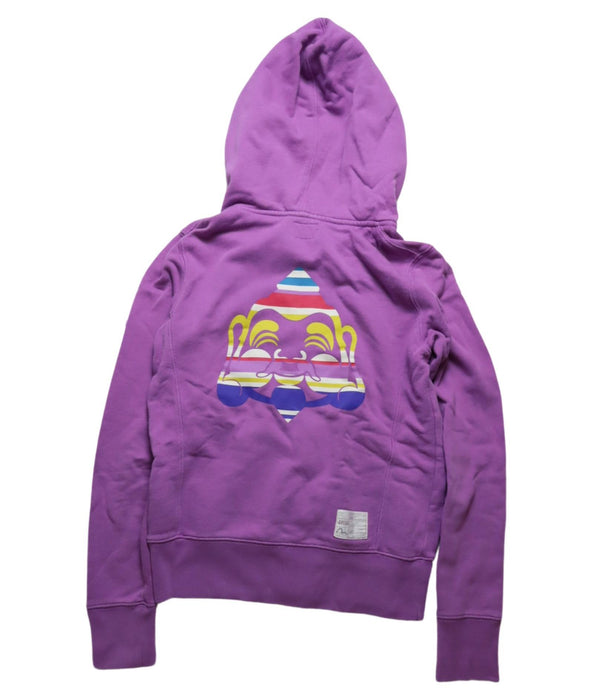 A Purple Lightweight Jackets from Evisu in size 11Y for girl. (Back View)