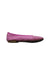 A Pink Flats from Repetto in size 7Y for girl. (Front View)