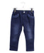 A Blue Jeans from Miki House in size 18-24M for boy. (Front View)