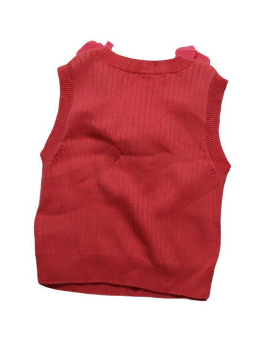 A Pink Sleeveless Tops from Gingersnaps in size 8Y for girl. (Back View)