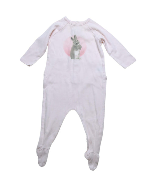 A Pink Onesies from Bonpoint in size 0-3M for girl. (Front View)