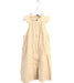 A Yellow Short Sleeve Dresses from Excuse My French in size 6T for girl. (Front View)