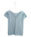 A Blue Short Sleeve Tops from Excuse My French in size 8Y for girl. (Back View)