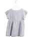 A Grey Short Sleeve Dresses from Arsène et les pipelettes in size 5T for girl. (Back View)