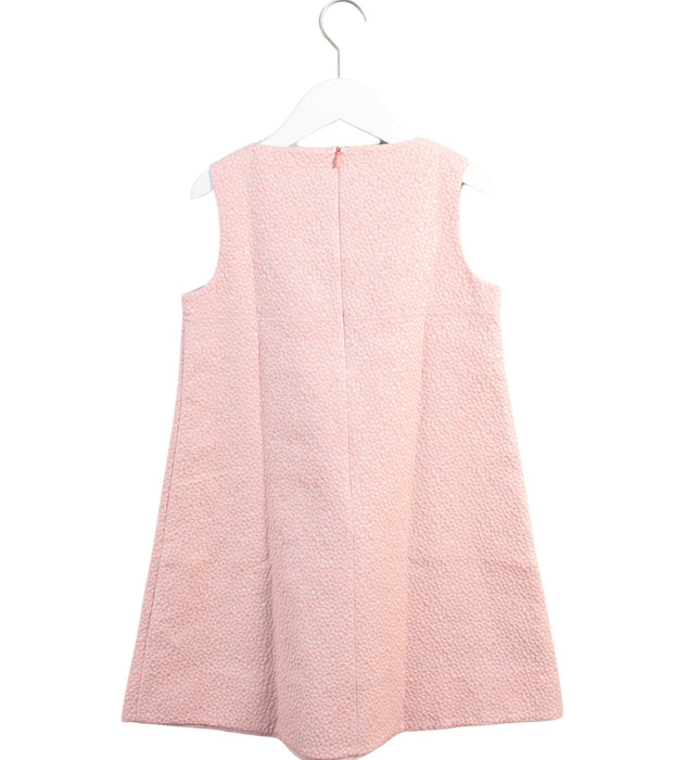 A Pink Short Sleeve Dresses from Simonetta in size 8Y for girl. (Back View)