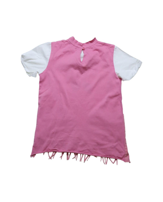 A Pink Short Sleeve Tops from Stella McCartney in size 2T for girl. (Back View)