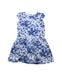 A White Short Sleeve Dresses from Petit Bateau in size 8Y for girl. (Front View)