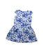 A White Short Sleeve Dresses from Petit Bateau in size 8Y for girl. (Back View)