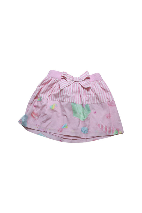 A Pink Short Skirts from Lapin House in size 4T for girl. (Front View)