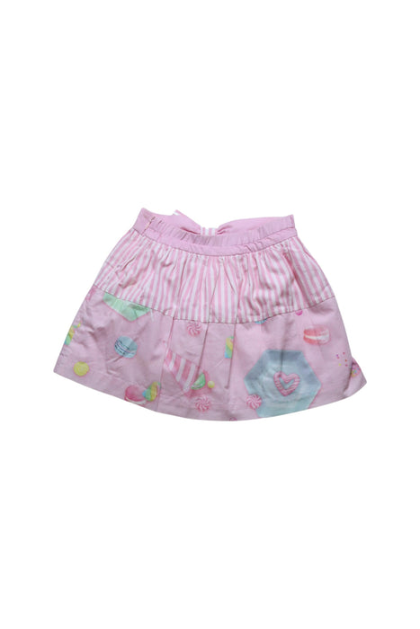 A Pink Short Skirts from Lapin House in size 4T for girl. (Back View)