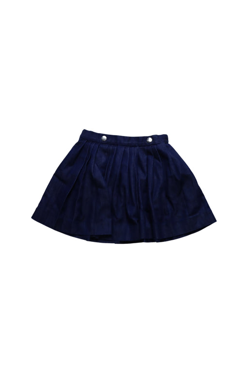 A Navy Short Skirts from Jacadi in size 4T for girl. (Front View)