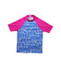 A Blue Rash Guards from Calvin Klein in size 4T for girl. (Front View)