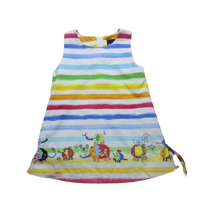 A Multicolour Sleeveless Dresses from Jim Thompson in size 7Y for girl. (Front View)