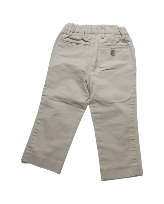 A Beige Casual Pants from Crewcuts in size 2T for boy. (Back View)