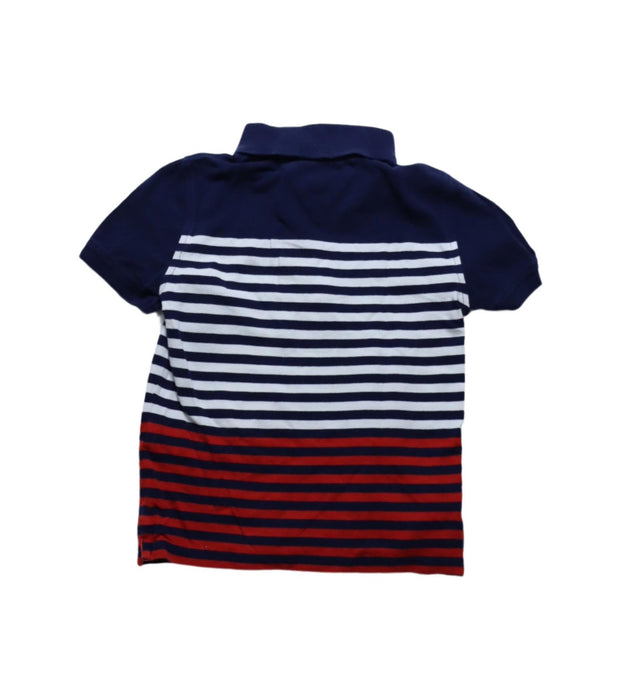 A Multicolour Short Sleeve Polos from Tommy Hilfiger in size 6T for boy. (Back View)