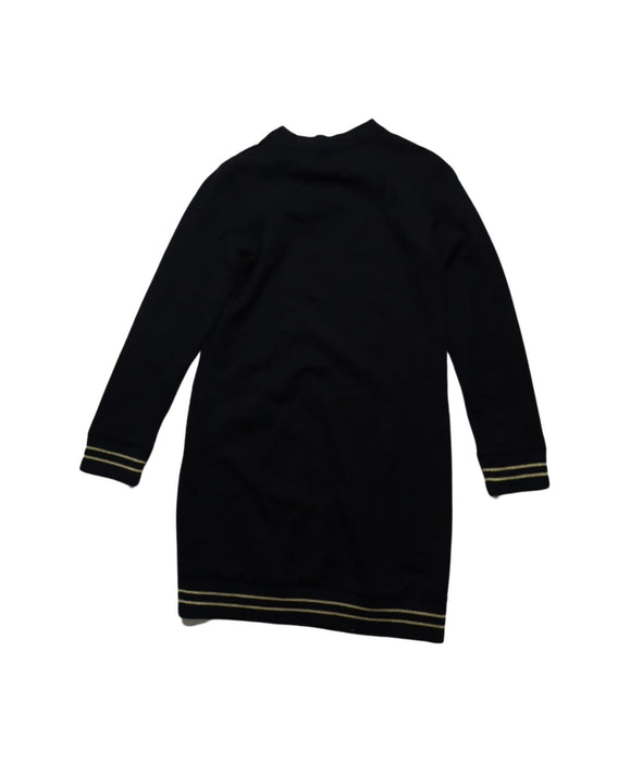 A Black Sweater Dresses from I Pinco Pallino in size 8Y for girl. (Back View)