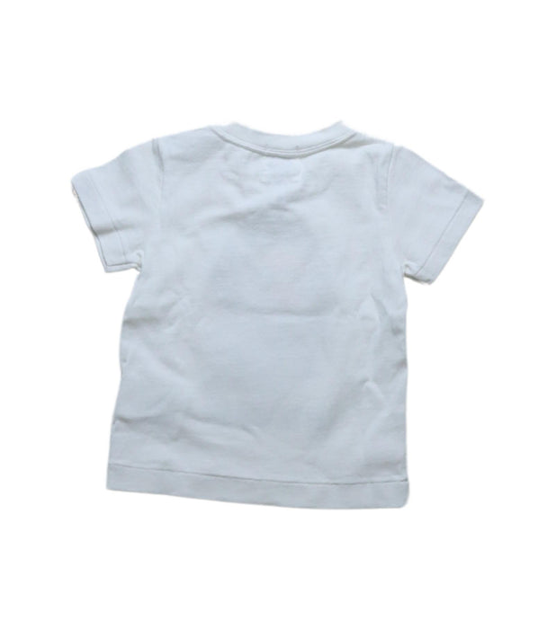 A White Short Sleeve T Shirts from BAPE KIDS in size 3-6M for neutral. (Back View)