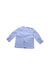 A Blue Long Sleeve Tops from Amaia in size 6-12M for girl. (Back View)