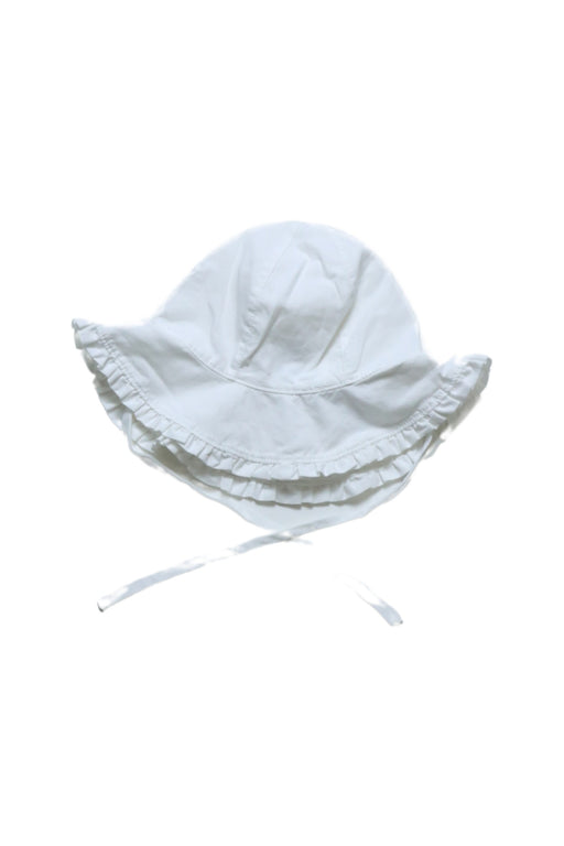 A White Sun Hats from Ralph Lauren in size 12-18M for girl. (Front View)