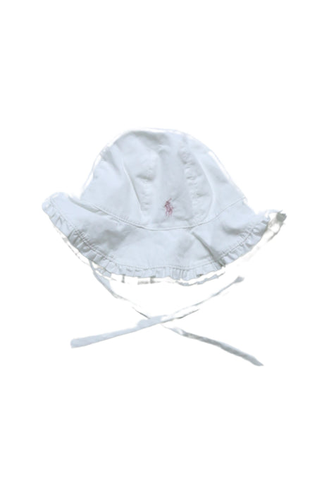 A White Sun Hats from Ralph Lauren in size 12-18M for girl. (Back View)