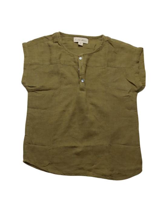 A Brown Short Sleeve Tops from La Petite Collection in size 8Y for boy. (Front View)