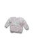 A Pink Knit Sweaters from Seed in size 3-6M for girl. (Front View)