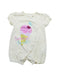 A Yellow Short Sleeve Rompers from Mides in size 6-12M for girl. (Front View)