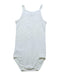 A Ivory Sleeveless Bodysuits from Petit Bateau in size 3T for girl. (Front View)