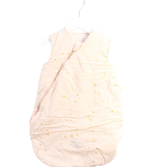 A White Sleepsacs from Nobodinoz in size O/S for girl. (Front View)