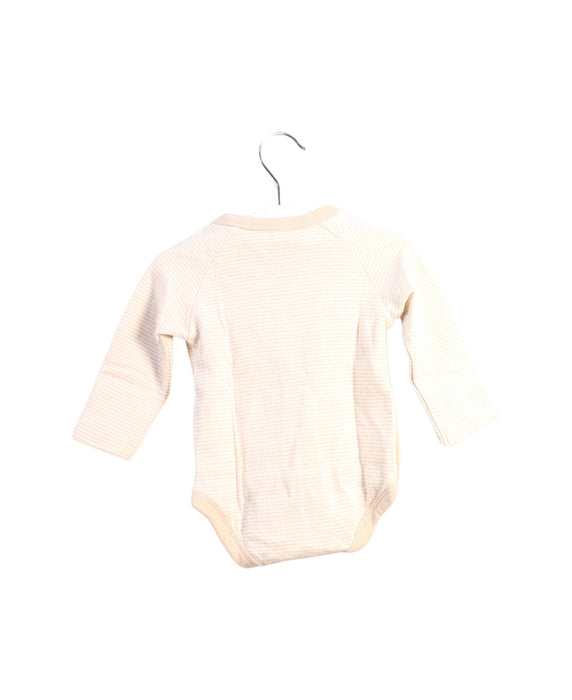 A Beige Bodysuits from Natures Purest in size 3-6M for neutral. (Back View)