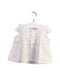 A White Short Sleeve Tops from Petit Bateau in size 3-6M for girl. (Front View)